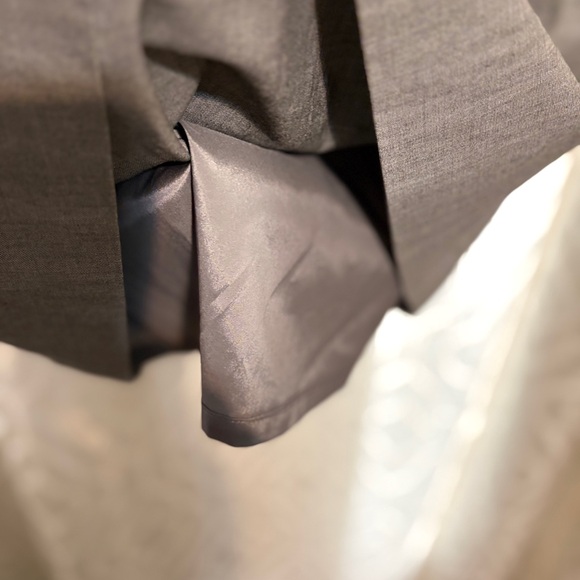 Banana Republic Elegant Gray Mini Dress - Picture 7 of 8